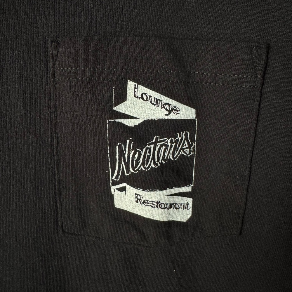 Nectar's Black Graphic Pocket T-Shirt - XL